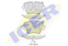 ICER 182216 Brake Pad Set, disc brake